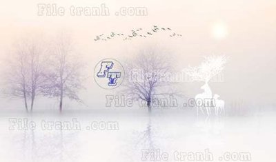 Tải file tranh gốc File tranh gốc tranh tường hoa thủy mặc trung quốc TTQ604 chất lượng cao