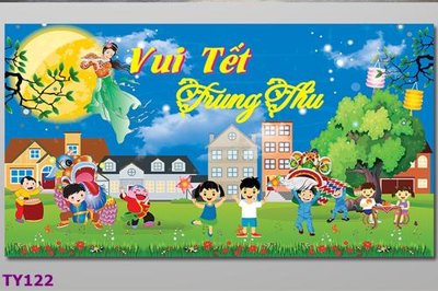 File in trần File banner trung thu TY122 (bản gốc) trời sao