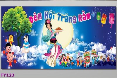 File in lụa File banner trung thu TY123 (tân cổ điển) File banner trung thu TY123