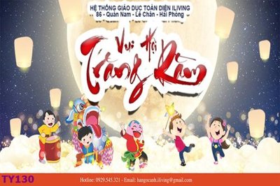 File gốc File banner trung thu TY130 (bản quyền) cho in ấn