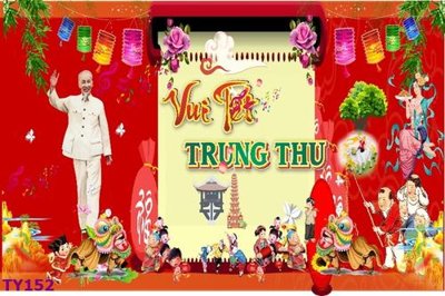File tranh File banner trung thu TY152 (ảnh gốc) in trần 3D