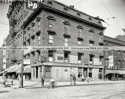 File tranh gốc Teeth Without Plates_ 1905 (bản quyền) Filetranh.com