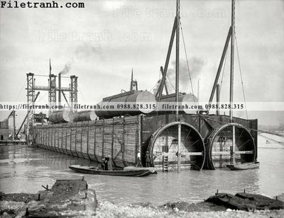 File ảnh The Floating Tunnel_ 1910 (gốc) in standee