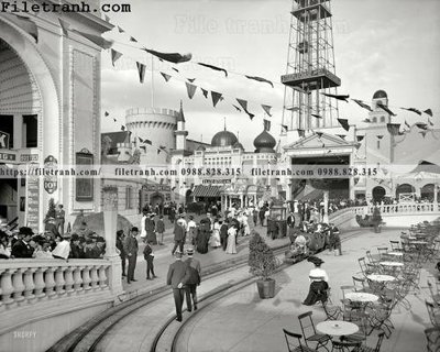 Tải file Too Much Fun_ 1905 (ảnh gốc) in tráng gương