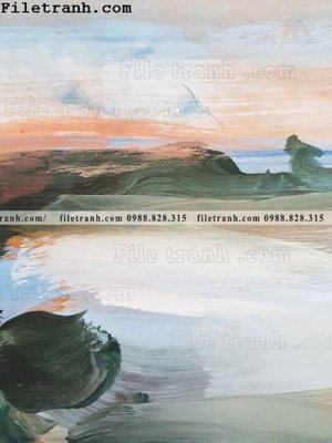 Tệp tin gốc Tranh mau nuoc truu tuong ve tay 115 (dùng cho in ấn) chuyên nghiệp