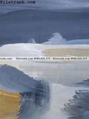 File in lụa Tranh mau nuoc truu tuong ve tay 160 (hoa văn) Tranh mau nuoc truu tuong ve tay 160