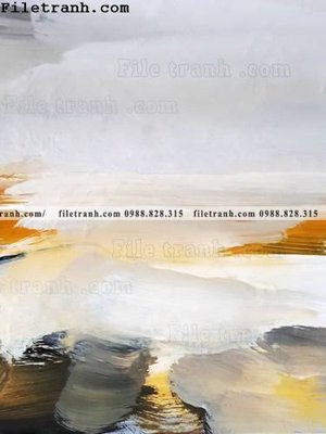 File tranh Tranh mau nuoc truu tuong ve tay 164 (file gốc) chủ đề phong thủy