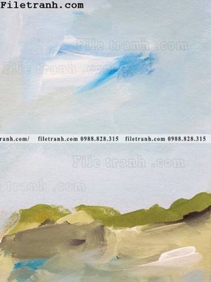 File gốc Tranh mau nuoc truu tuong ve tay 206 (in ấn) màu sắc trung thực