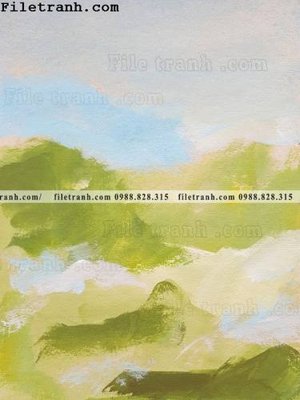 Download file Tranh mau nuoc truu tuong ve tay 207 (gốc) in mica bàn thờ