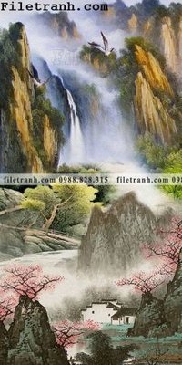 Tải file Tranh phong canh sanh vao cua Trung Quoc108 (gốc) làm file thiết kế