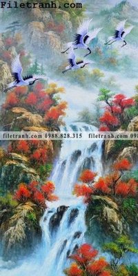 File gốc Tranh phong canh sanh vao cua Trung Quoc110 (PNG) nền trong suốt