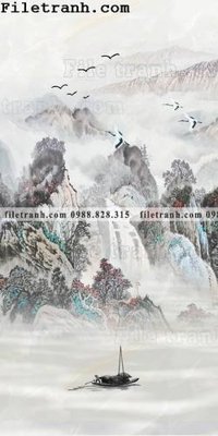 File tranh quảng cáo Tranh phong canh sanh vao cua Trung Quoc263 (download file gốc)