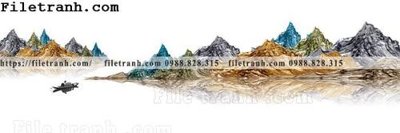 Ảnh gốc Tranh treo phong canh muc gio 114 (độ nét cao) in mica