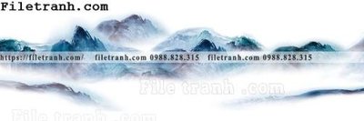 File tranh Tranh treo phong canh muc gio 141 (bản gốc) in lụa 5D