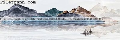 File gốc Tranh treo phong canh muc gio 148 (in ấn) không giới hạn