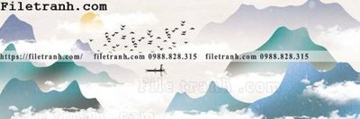 File tranh Tranh treo phong canh muc gio 193 (bản gốc) in lụa 3D