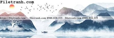 Tải file Tranh treo phong canh muc gio 204 (gốc) để in ấn ngay