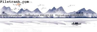 File tranh gốc Tranh treo phong canh muc gio 269 (sắc nét từng chi tiết)