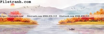 File gốc Tranh treo phong canh muc gio 277 (cho in 3D) độc đáo