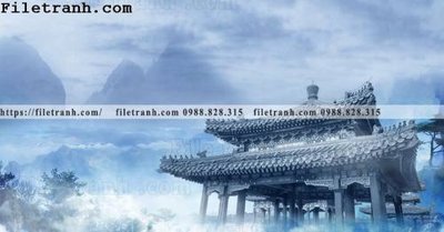 File in trần Tu Cam Thanh mau do moi phong cach Trung Hoa 110 (bản gốc) hoa văn