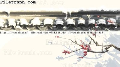 Mua file tranh gốc Tu Cam Thanh mau do moi phong cach Trung Hoa 150 tại Filetranh.com