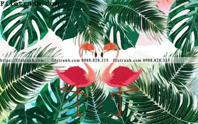 File ảnh gốc Tuong nen la cay phong cach Bac Au 109 không vỡ nét