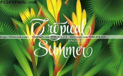 Download file gốc Tuong nen la cay phong cach Bac Au 138 (dùng cho in ấn)