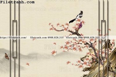 Hình ảnh file gốc in lụa Tuong nen phong cach trung quoc 113