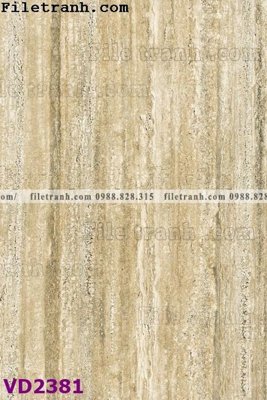 File tranh File in vân đá cẩm thạch VD2381 (gốc) in trên kính