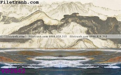 File gốc File in vân đá cẩm thạch VD2642 (in mica) làm quà tặng
