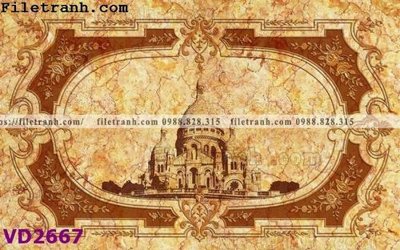 File tranh trang trí File in vân đá cẩm thạch VD2667 (file gốc)
