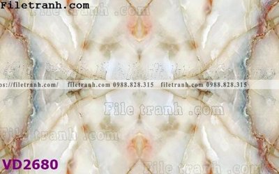 File in trần File in vân đá cẩm thạch VD2680 (file gốc) hoa văn 3D