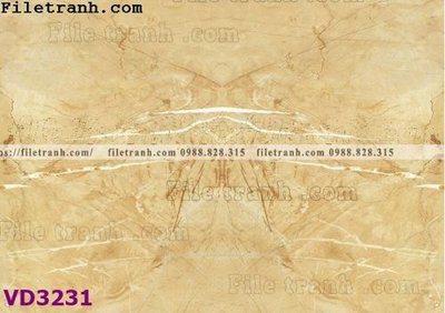 File tranh File in vân đá cẩm thạch VD3231 (bản gốc) in lụa 5D
