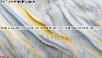 File in trần File vân đá đá cẩm thạch VD5817 (bản gốc 3D) sống động