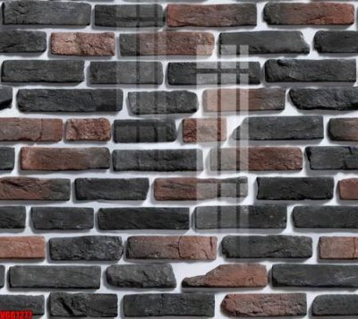 File in mica file in vân gạch , file tranh tường gạch VGG1277 (bản gốc) làm vách ngăn