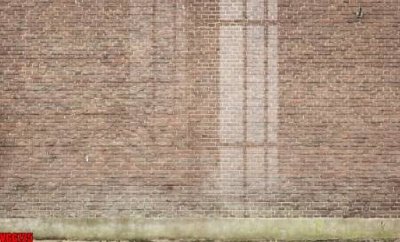 File in trần file in vân gạch , file tranh tường gạch VGG725 (bản gốc) bầu trời