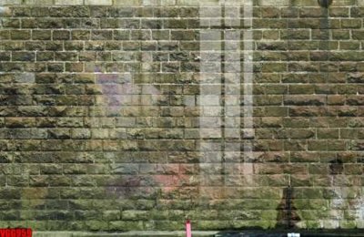 File in mica file in vân gạch , file tranh tường gạch VGG959 (bản gốc) sắc sảo