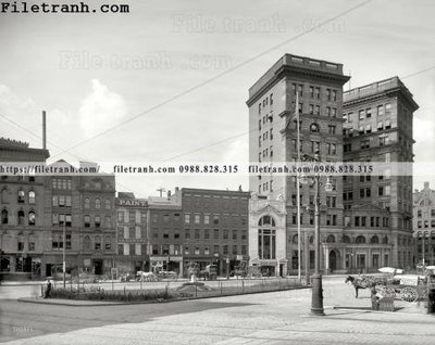 File in trần Veteran Park_ 1900 (bản gốc) mây trời
