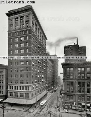 Tải file gốc Walnut Street_ 1910 (in khổ lớn) không mờ