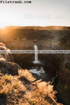 File tranh anh phong canh dung 184 (ảnh gốc) in trần 3D