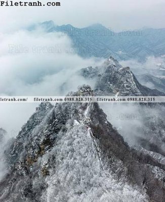 File tranh gốc anh phong canh nui thang dung 132 (bản quyền) Filetranh.com