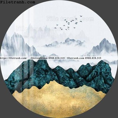 File in trần anh sang sang trong tron truu tuong 115 (file gốc) hoa văn 3D