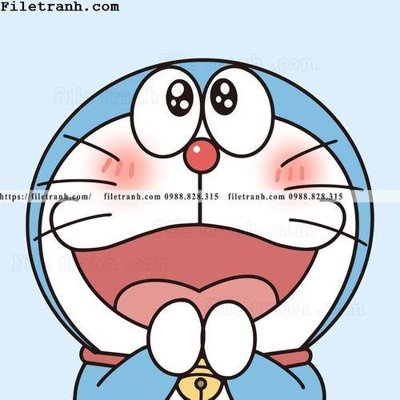 File gốc avatar Doremon 107 (trang trí) cho phòng khách