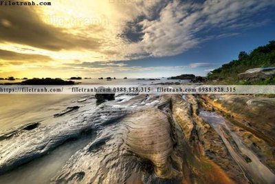 File tranh bai bien dai duong 283 (ảnh gốc) sắc nét hoàn hảo