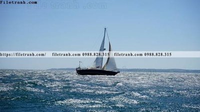 File tranh bai bien dai duong 306 (bản gốc) in canvas