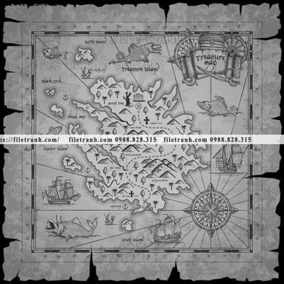 File tranh ban do dinh vi thoi xua 1526 (gốc) chủ đề tĩnh vật