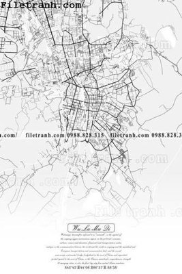 File gốc ban do duong thu do cac tinh 101 (in lụa) hoa văn cổ điển