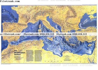 File in lụa ban do the gioi co 121 (tân cổ điển) ban do the gioi co 121