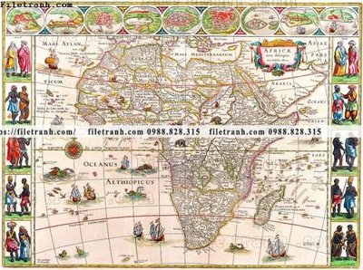 Tải file ban do the gioi co 128 (gốc) làm tranh trang trí