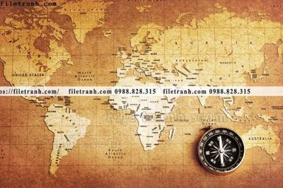 File tranh ban do the gioi co 200 (gốc) in backlit film